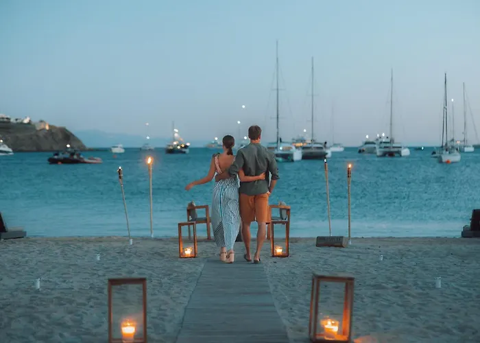 Отель Mykonos Ammos - Small Luxury Of The World