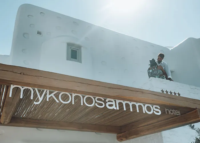 Mykonos Ammos - Small Luxury Of The World 5* אורנוס